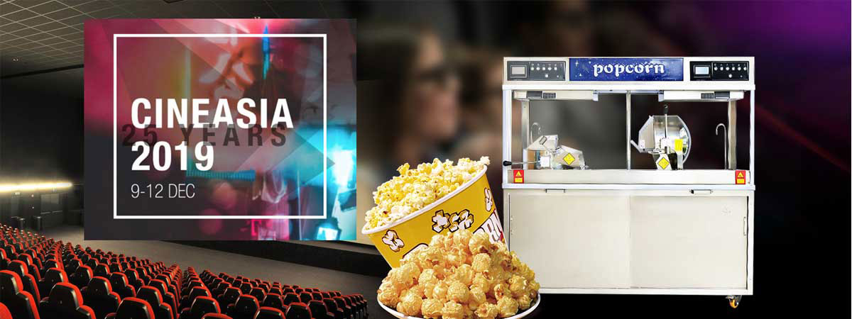 CineAsia2019 popcorn machine